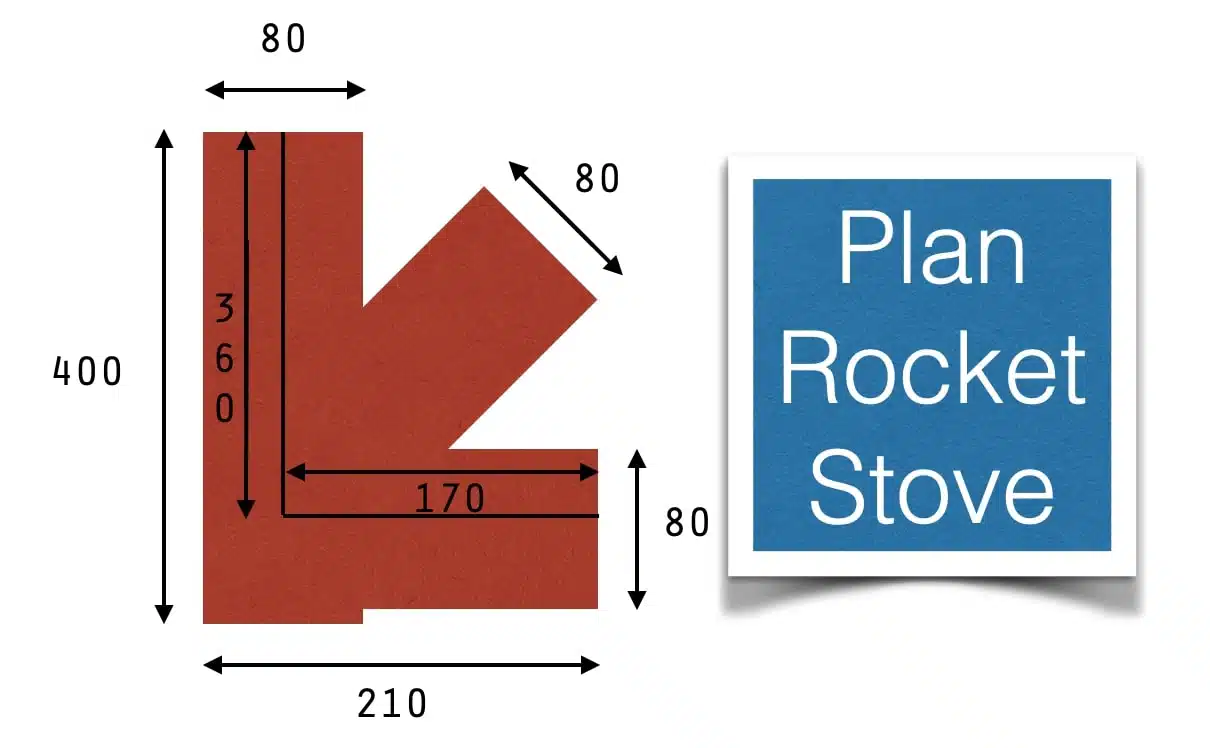 plan rocket stove