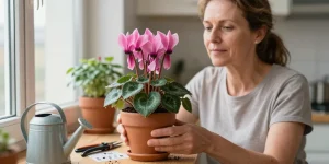cyclamen qui s'affaisse