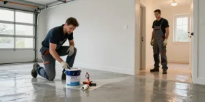 peinture sur béton intérieur