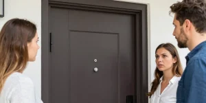 sécurite porte d'entrée cambriolage