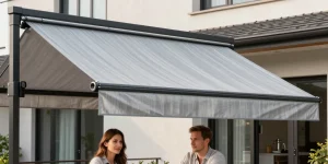 store banne toile acrylique